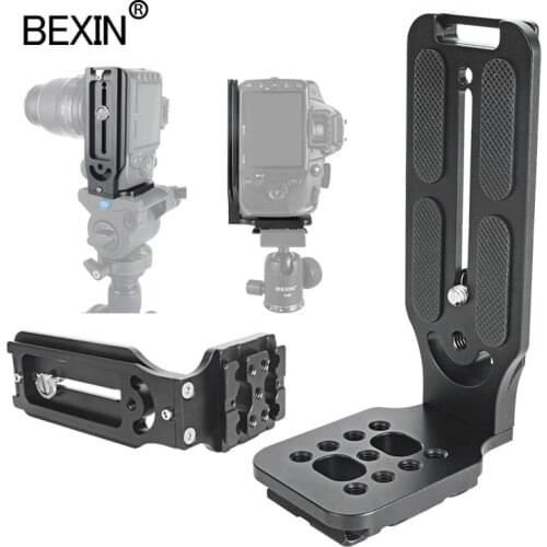 Universal L plate camera stand quick disconnect L-plate tripod plate camera vertical bracket for arca swiss/manfrotto camera