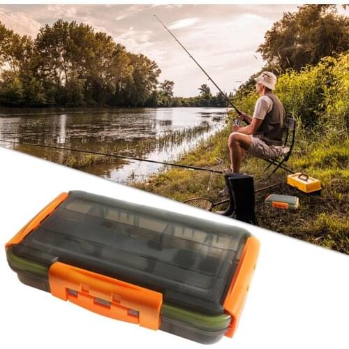 Waterproof Fishing Box Fine Craftsmanship Transparent Cover Large Capacity Fishing Multifunctional Accessory for Outdoor Fishing