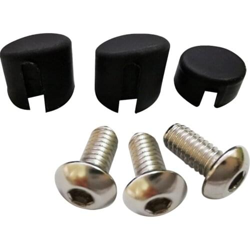 Novel-1Set Scooter Rear Back Fender Mudguard Screw Rubber Cap Screw Plug Cover for XIAOMI M365 Electric Scooter Parts