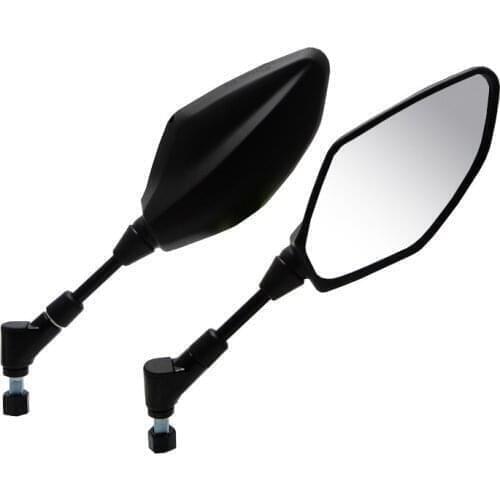 Original brand black dirt pit bike backup mirror motorbike side mirror racing motocross rear-view mirror right left thread moto