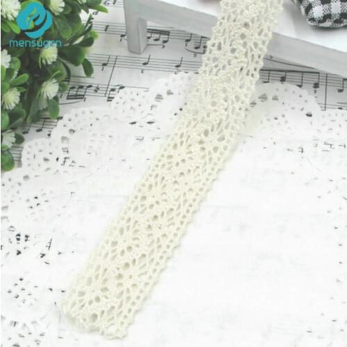 10 meters/ lot 24mm width 100% cotton Lace Trim For DIY,Hand-decorated, Garment Accessories,home decoration,Scrapbook