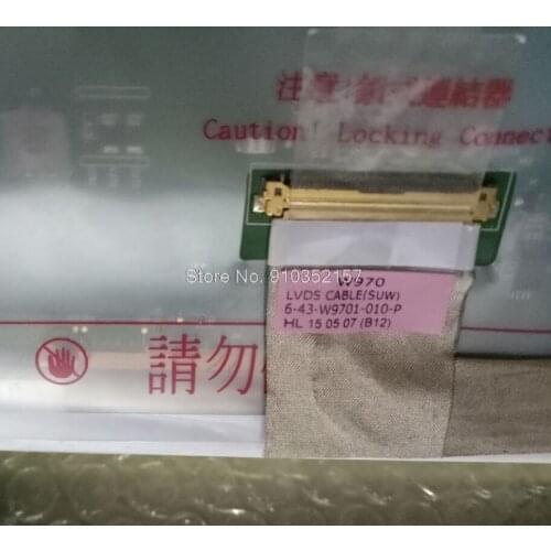 40PIN W970 EDP CABLE (STD) LVDS Screen Cable For CLEVO W970 6-43-W97K1-010-P W970KLQ W970SUW W970TUQ W970LUQ 6-43-W97K1-010-N