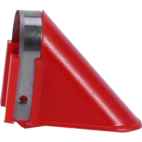 5pcs Stainless Steel Blades for Electric Potato Vegetable Fruit Peeler (Red)