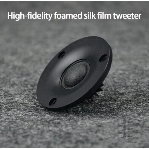 KYYSLB FR-20HN06 20W 4-8 Ohm 2.5 Inch High-fidelity Foamed Silk Film Tweeter Speaker Unit Fever Speaker Horn
