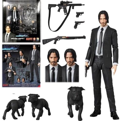 Mafex 085 JOHN WICK Action Figure Chapter 2 Model Toys Dolls Gift