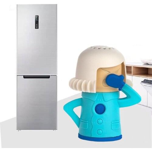Hot 1* Angry Mama Microwave Oven Cleaner Steam Clean Kitchen Gadget Cooking Tool