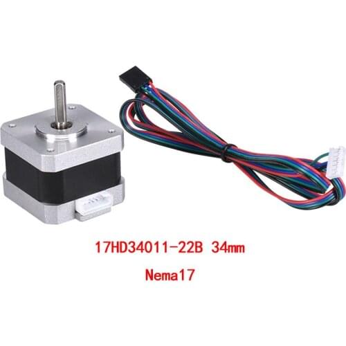 Nema17 Stepper Motor Cable 42 Stepper Motor Nema 17 Stepper Motor Length 34mm Current 1.33A For 3D Printer Motor CNC XYZ