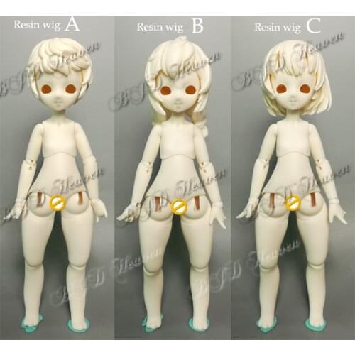 Resin wig and 1/6 scale BJD doll Raggirl free eyes hot dolls resin toy gifts HeHeBJD free shipping