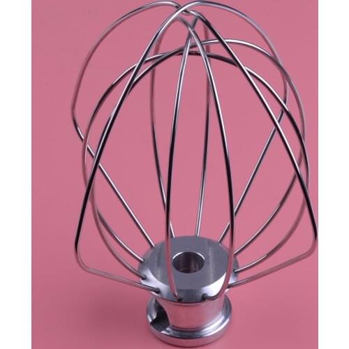 LETAOSK 304 Stainless Steel Whip Stand 6 Wire Mixer Attachment Fit for KitchenAid K45WW WP9704329 KSM150 KSM160 K45 KSM90 KSM100