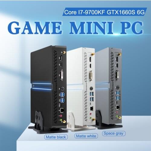 MSECORE MV300 I7 9700KF GTX1060 6G Dedicated Card Gaming Mini Pc Windows 10 Intel Core Linux Desktop Computer HTPC DP HDMI2.0