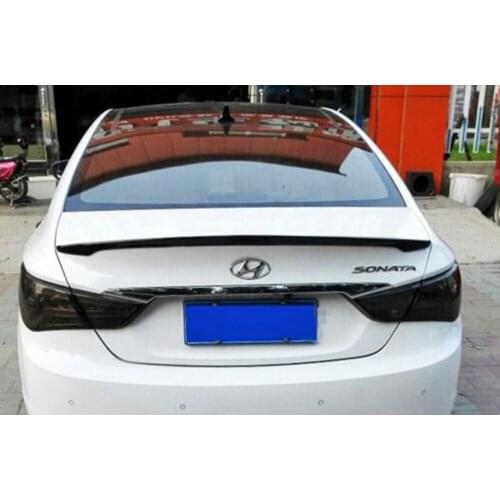 RQXR unpainted ABS tail wing trunk rear spoiler for Hyundai sonata 8