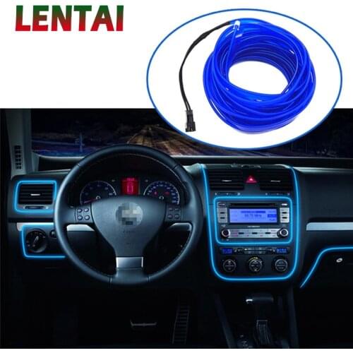 OVERE 1Set Car LED Atmosphere Lights Decoration Lamp Strips For Mercedes Kia Alfa Romeo Fiat 500 BMW E39 E46 E90 E60 E36 F30