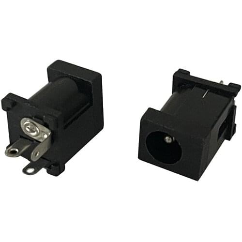 20PCS DC-012A DC power socket 5.5-2.1mm DC012A 3PINS DIP TYPE Interface socket