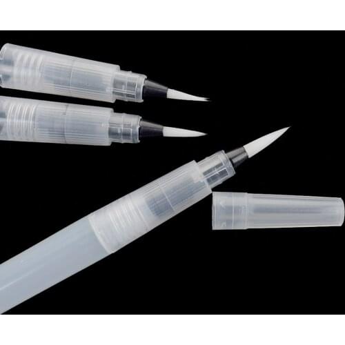 Students Portable Paint Brush Water Color Brush Pencil Soft Watercolor Brush Pen For Beginner Painting Drawing Art Supplies Gift