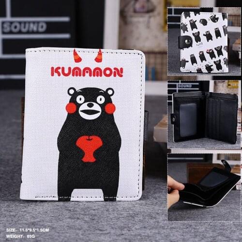Surprise In This Summer: Japanese Mascot Kumamon High Quality Synthetic Leather Exquisite Wallet/Button Purse