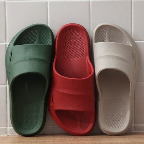 Spot Couples Slippers Male Summer Non-Slip Indoor Bath Home Soft Bottom Bathroom Slippers Female Men Shoes Indoor Slippers