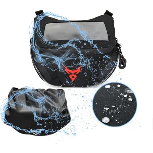 2021 New Universal Motorcycle Fuel Tank Bag Motorbiker Oxford Waterproof GPS Navigation Mobile Bags Luggage Bag