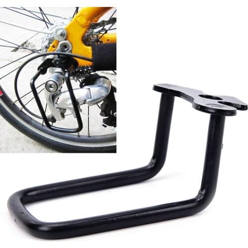 1pc black mountain bike rear pull protector adjustable bicycle rear derailleur hanger chain gear guard