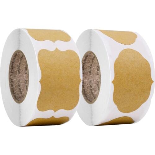 2*1.2inch 300pcs Blank Stickers seal labels sticker for Package and wedding decoration DIY scrapbooking stationery sticker