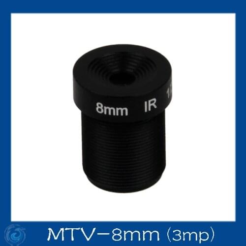 3mp 8mm cctv board camera lens Board Fixed F2.4 Lens .MTV-8mm(3mp)