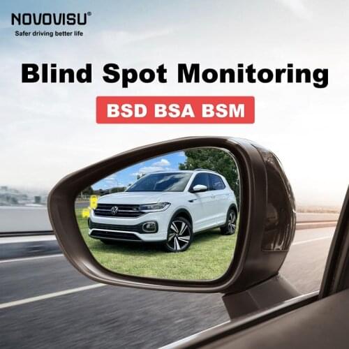 Car BSD System BSA BSM Blind Spot Detection Driving Warning Safety Radar Alert Mirror For Volkswagen VW Tacqua C1