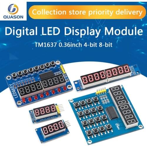 4 Bits Digital Tube LED Display Module Four Serial for Arduino 595 Driver