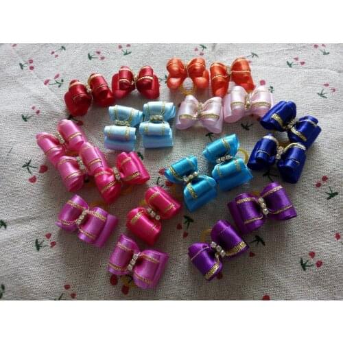 Hot-selling pet yorkshire mulcaster hair accessory pet hair accessory hairpin 30pc/lot