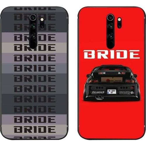 Bride Jdm Phone Case for Redmi 9A 8A 7 6 6A Note 9 8 8T Pro Max Redmi 9 K20 K30 Pro