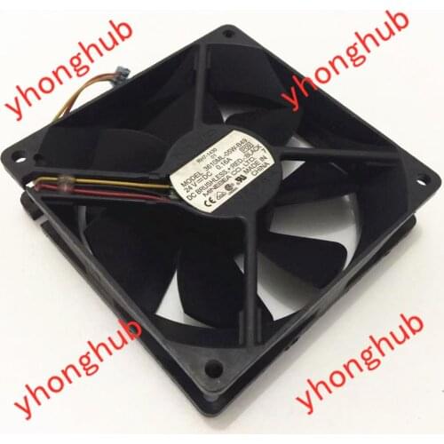 NMB-MAT 3610ML-05W-B49 P09 DC 24V 0.16A 90x90x25mm Server Cooling Fan