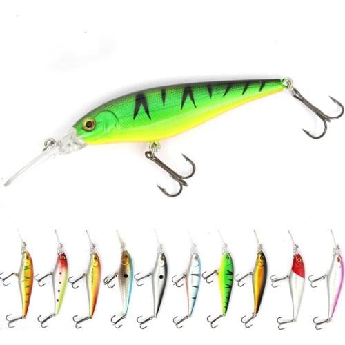 New 3D Plastic 11CM/10.3g Freshwater Sea Fishing Simulation Bait High Carbon Steel Three Hook Realistic Bait Fishing Bait