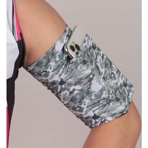 New Mobile Arm With Running Sports Arm With Elastic Body Bruises Outdoor Mountaineering Arm Bag Large Capacity Wrist Bag sport