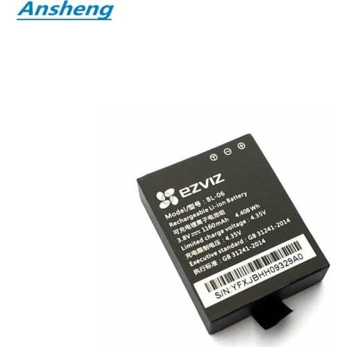 Original 3.8V 1160mAh BL-06 Battery For Hikvision ezviz fluorite S6/S5/S2/S1C