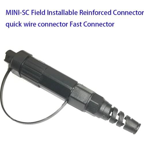 Manufacturing Price Quick Assembly Connector MINI-SC Field Installable Reinforced Connector quick wire connector Fast Connector