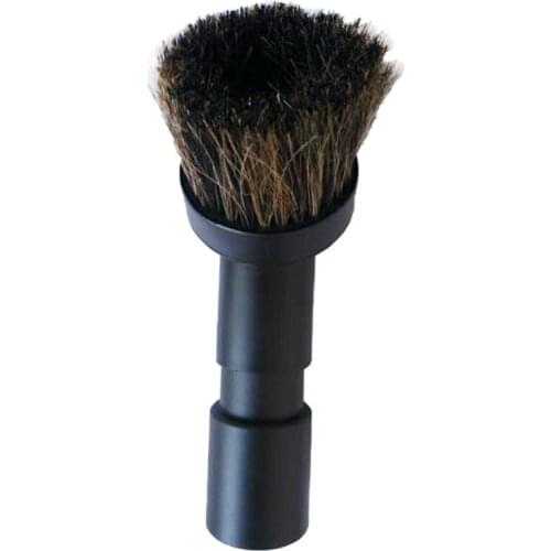 Dusting Brush Dust Clean Tool For Vacuum Cleaner Horse Hair Round 32mm To 35mm