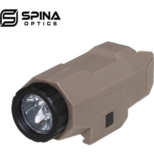 SPINA OPTICS APL Tactical Weapon Pistol Light Constant Momentary Strobe Flashlight LED White Light For Hunting shooting