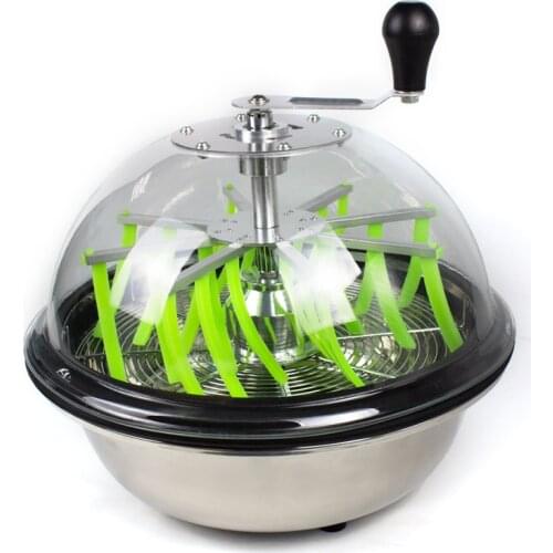 Newest Green 16" Hydroponics Trimmer Bowl Leaf Twisted Spin Cut for Plant Bud leaf trimmer