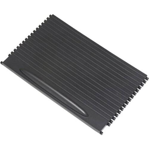 Car Inner Centre Console Slide Roller Blind Cover For Porsche Cayenne 2003-2010 Car Water Cup Holder Storage Accessories