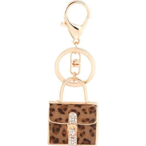 Xdpqq New European and American Women Handbag Shape Key Chain Pendant Fashion Girls Bag Ornament Explosion