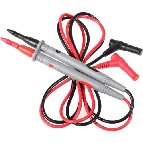 1 Pair Multimeter Probe Test Leads Needle Tip Pin Digital Oscilloscope Multi Meter Test Leads Wire Pen Cable 20A 1000V Pogo Pin