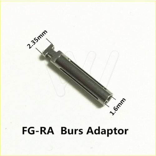 1pc dental FG-RA Burs Adaptor from 1.6mm to 2.35mm For Dental Tools