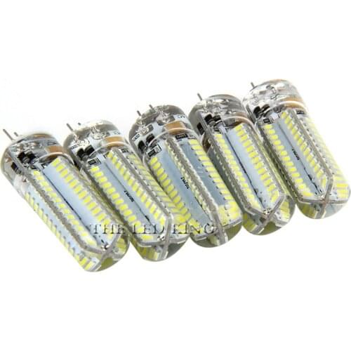 10pcs/lot 15W 104LED G4 LED Lamp AC 220V SMD 3014 White/Warm White Light 360 Degree Angle