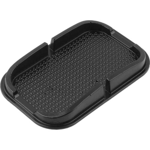2020 Universal Black Multifunctional car Anti Slip pad Rubber Mobile Sticky stick Dashboard Phone Shelf Antislip Mat