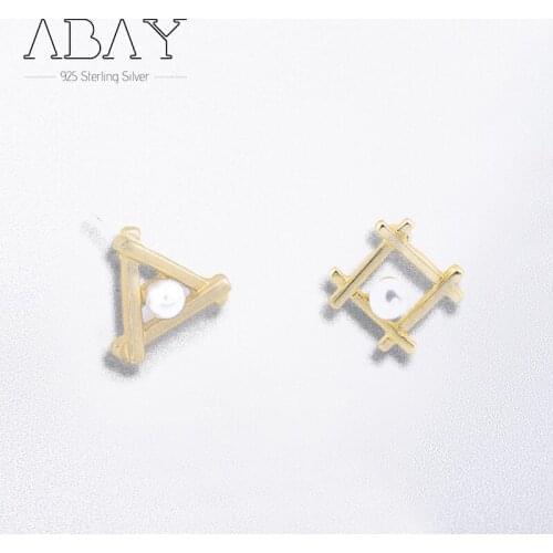 Женские золотые серьги Abay China At AliExpress