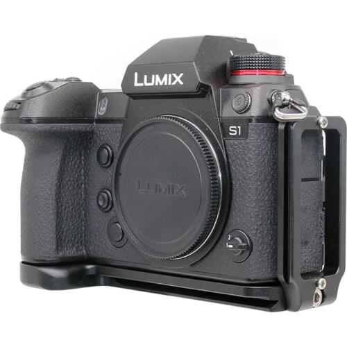 Aluminum Camera L Bracket Hand Grip Holder Plate for Panasonic Lumix S1 S1R