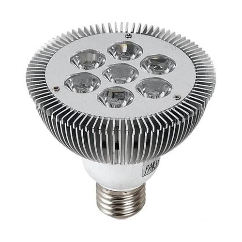 Dimmable 21W LED PAR30 Light,High Power PAR30 7X3W Spotlight white red green blue par 30 led 7x3w