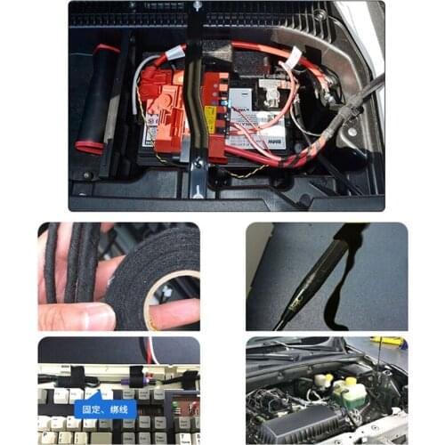 Electrical Adhesive Tape Heat Resistant Wire Harness Tape with Strong Viscosity Multi-functional Tool