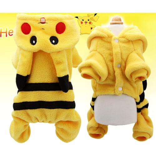 Cartoon Cartoon Modeling Cosplay Chihuahua Funny Costume Pet Dog Clothes for Small Dogs Yorkshire Cute Hoodies Apparel