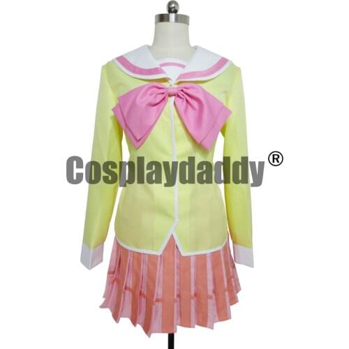 Nichijou Cosplay Yuko Aioi Costume School Girl Uniform H008