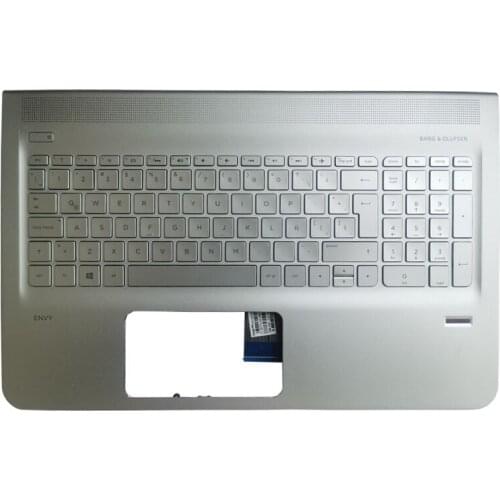 NEW Latin Laptop keyboard For HP 15-AE 15-AH with Palmrest Upper LA keyboard With Backlight C Shell