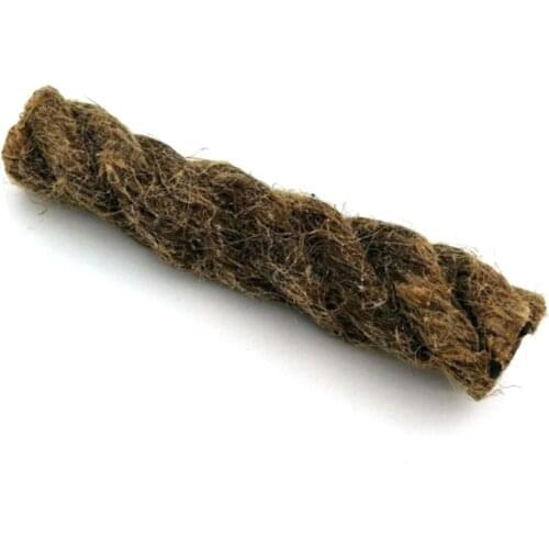 L74D Tinder Fire Rope Hemp Core Wind-rainproof and Moisture Emergency Survival Tool Fire Starters Campfires Camping Cooking